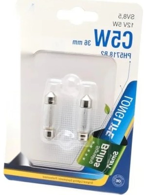 Calperia 12V 36MM C5W Minyatür Ampul Seti (2'li)