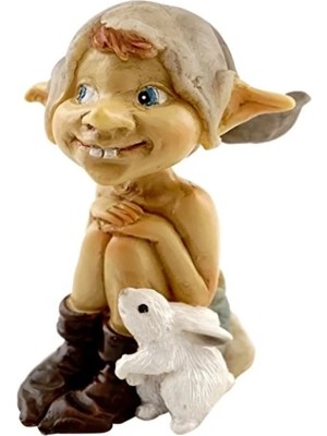 Calperia Tavşanlı Minyatür Peri Bahçesi Heykelciği