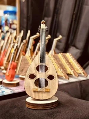 Calperia Ahşap Minyatür Arap Ud