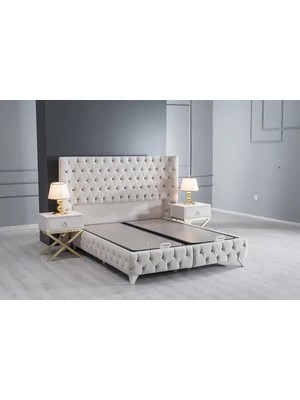 Vivense Lamore Baza ve Başlık Seti, 160X200