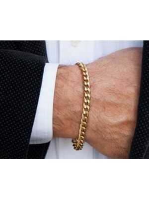 Nkie Jewels Altın Kaplama Ince Cadena Bileklik