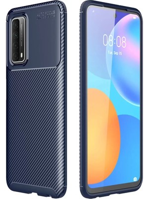 Prativas P 2021 Kılıf Auto Focus Karbon Kapak - Lacivert