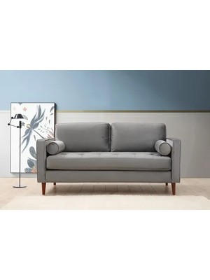 Vivense Rome Ikili Koltuk, Gri