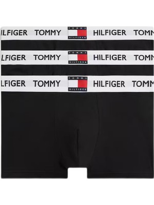 Tommy Hilfiger Erkek Siyah 3'lü Boxer UM0UM03835
