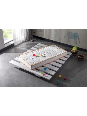 Vivense Bedpark Süper Sünger Pamuklu Bebek Yatağı, BED19, 90X200