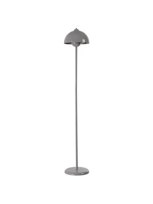 Vivense Fulya Retro Başlıklı Lambader, Gri