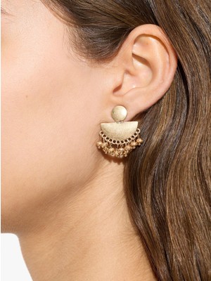 Parfois Boncuklu Fan Küpe