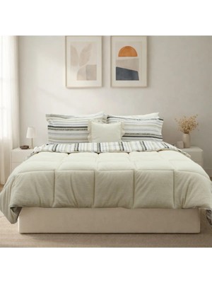 Luna Bueno Sherpa Comforter Çift Kişilik Uyku Seti