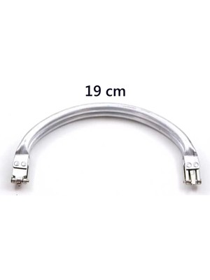 Esranın Dünyası Gizli Metal Oval Çanta Bursu – 19 cm - Metal Çanta Aparatı Çanta Aksesuarı RSXML34-ESRDNS