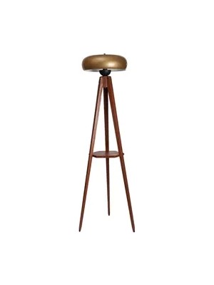 Vivense Sehpalı Tripod Ceviz Lambader, Smith Eskitme Başlıklı