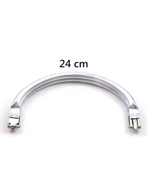 Esranın Dünyası Gizli Metal Oval Çanta Bursu – 24 cm - Metal Çanta Aparatı Çanta Aksesuarı RSXML34-ESRDNS