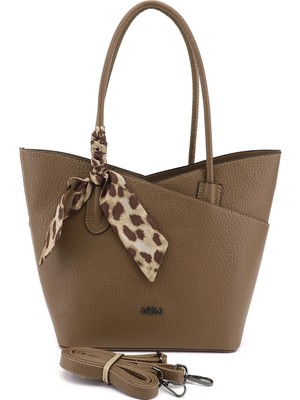 Gönderi(r) Kadın Vizon  Yavrulu Omuz Çantası