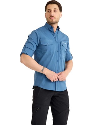 Q&steinbock Sithonia Man Shirt Mavi