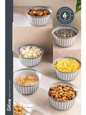 Stile Cucina Linea 6lı Pratik Çerezlik  1 Litre