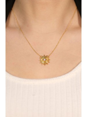 Güneyler Altın Ve Mücevherat Göz Güneş Kolye 22 Ayar A054486