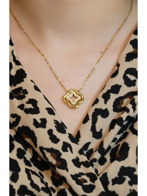 Güneyler Altın Ve Mücevherat Yonca Kolye 22 Ayar A080393