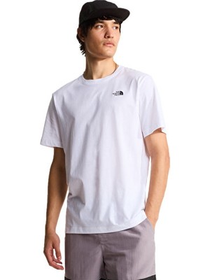 The North Face M Evolution Simple Dome Erkek Outdoor Tişörtü NF0A8CZ2FN41BEYAZ