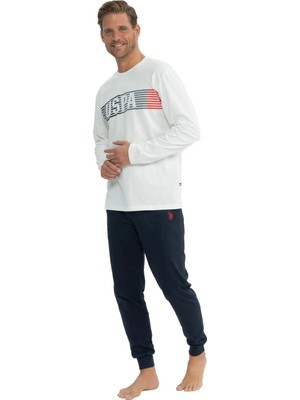U.s. Polo Assn. Uzun Kol Erkek Pijama Takım 18830