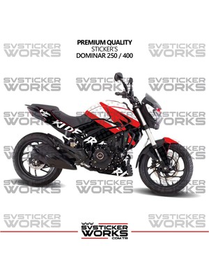 Bajaj Dominar 250 / 400 Kaplama Sticker Ride Or Die Design Motor Kaplama Modeli Hazır Kit Tüm Modeller Uyumlu