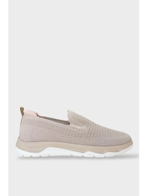 Liger Erkek Nefes Alabilen Triko Sneaker Ayakkabı Bej