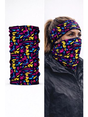 Colizon Unisex Motosiklet Maskesi Bandana – Uv Korumalı Termal Outdoor Boyunluk-Buff