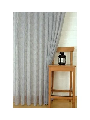 Vivense Massarelli Nopeli Keten Tül Indigo  Pilesiz 100X260