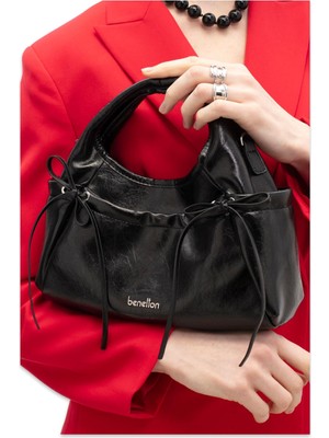 Benetton BNT_1746 19X25X9 Kol Sı Siyah Kadın Çanta