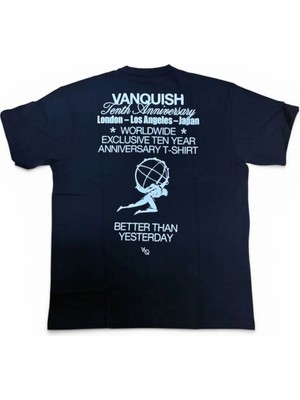 Vanquish Tsp Annıversary Black Oversızed T-Shırt