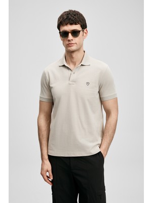 Lufian Laon Smart Erkek Polo Tişört Antrasit