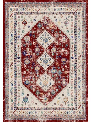GÜLCEM HOME Hümayun, Modern Etnik Desenli Dokuma Bohem Oturma Odası ve Salon Halısı