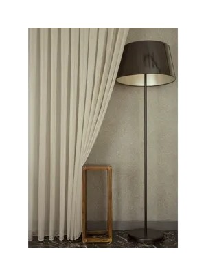 Vivense Massarelli Etamin Tül Vizon Rengi  1-2 Seyrek Pile 200X260