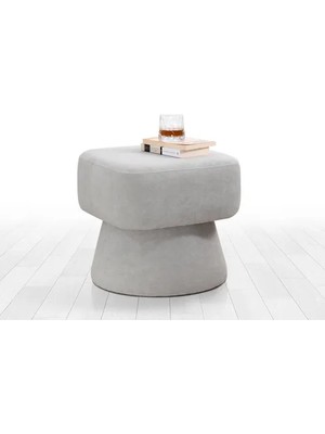 Vivense Mullin Puf, Gri