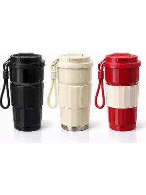 Zenvia Paslanmaz Çelik Silikon Sleeve Termos Bardak