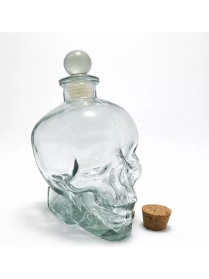 Fta Ticaret Cam Kurukafa Içecek Şişesi 16 cm