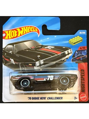 Hot Wheels Tekli Arabalar '70 Dodge Hemi Challenger JJK79 (Nightspeed)
