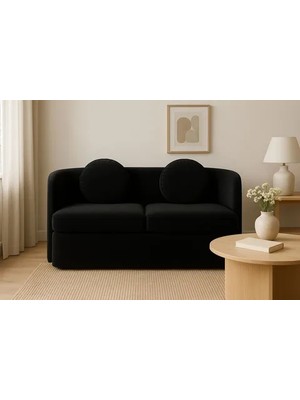 Vivense Paulo Ikili Koltuk, Siyah