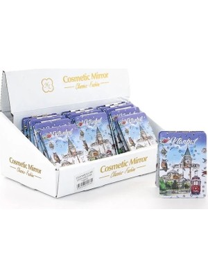 Hobibahçem Taşlı Istanbul Tasarımı El Aynası Ince