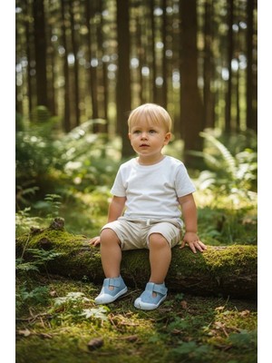 Benitto Kids Rocky Sport Vippu Bebek Çocuk Ortopedik Kaymaz Rahat Taban Ilk Adım Spor Günlük Ayakkabı BNT218