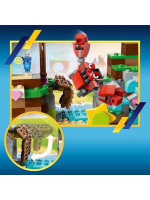 Uray Home Sonic The Hedgehog Amy’nin Hayvan Kurtarma Adası 76992 – 7 Yaş ve Üzeri Çocuklar Için Eğlenceli Sunan Yaratıcı Oyuncak Yapım Seti, Doğum Günü Hediyesi (388 Parça)