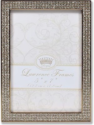 Uray Home Frames Designs 5x7 Turner Altın ve Parlak Metal Resim Çerçevesi