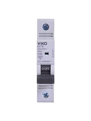Uray Home 6VTB-1C80 Otomatik Sigorta 6ka C Tipi 1 Kutup 80A