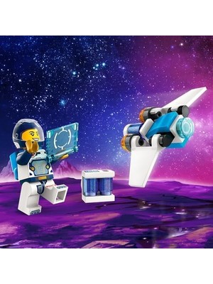 Uray Home City Yıldızlararası Uzay Gemisi 60430-6 Yaş ve Üzeri Kız ve Erkek Çocukları Için Astronot Minifigürü Içeren Yaratıcı Oyuncak Seti, Çocuklar Için Doğum Günü Hediyesi Fikri (240 Parça)