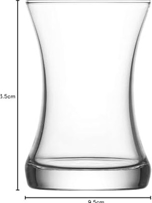 Uray Home Zen 6'lı Çay Bardağı