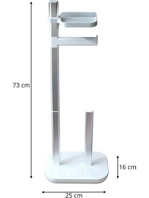 Emdeco Suı Tuvalet Kağıtlık-Gri