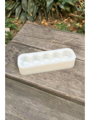 Uray Home Kalp Şerit Silikon Mum Kalıbı