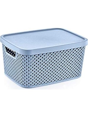 Uray Home Life Serisi Kutu Seti (3x7 Litre) – Desenli Kapaklı, Şık ve Düzenli Saklama Için Tasarlandı