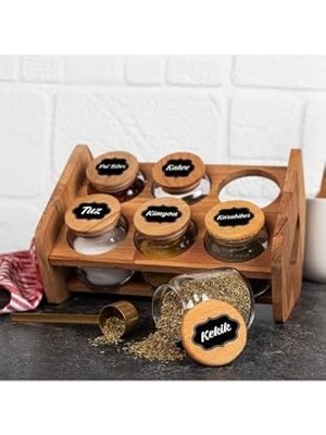 Emdeco 20 Adet Baharat & Bakliyat Kavanoz Etiketi