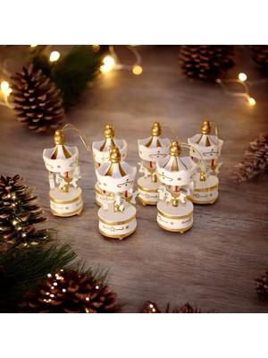 Emdeco Atlı Karınca Yılbaşı Süsü 8cm 6 Adet