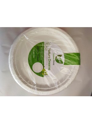 Uray Home 26 cm Karton Tabak (50Lİ) Karton Tabak 50 Adet