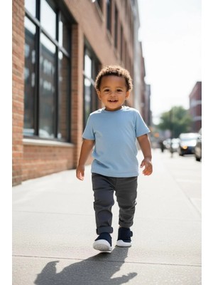 Benitto Kids Rocky Sport Vippu Bebek Çocuk Ortopedik Kaymaz Rahat Taban Ilk Adım Spor Günlük Ayakkabı BNT220